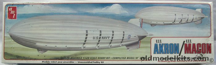 AMT 1/520 USS Akron or Macon - ZRS-4 or ZRS-5, T572 plastic model kit